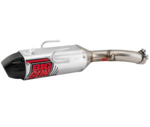 Polaris OUTLAW 450 MXR Performance Exhaust - Big Gun - EXO Aluminum Slip On - `08-`10